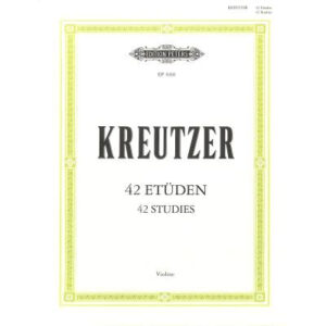 Etüden für Violine 42 Kreuzer Etüden