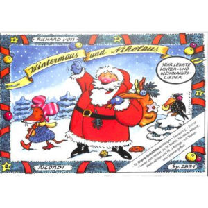 Weihnachtsliederbuch Wintermaus und Nikolaus