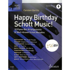 Happy birthday Schott music | 10 bekannte Schott Melodien im Bar Pi...