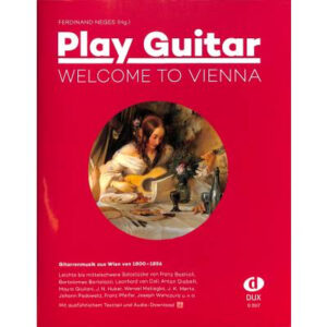 Solospielbuch für Gitarre Play guitar - Welcome to Vienna