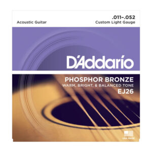 Saitensatz D´Addario EJ26 Phosphor Bronze Custom Light