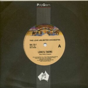The Love Unlimited Orchestra - The Harry Simeone Chorale ‎ - Love's Theme - The Little Drummer Boy (7inch