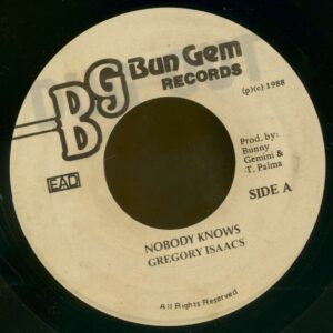 Isaac Gregory - Firehouse Crew - Nobody Knows - Club Mix (7inch