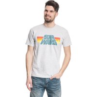 Star Wars Vintage 77 Herren T-Shirt grau meliert