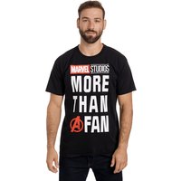 Marvel Fan T-Shirt schwarz