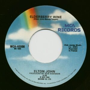 Elton John - Elderberry Wine - Crocodile Rock (7inch