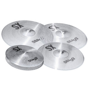 Stagg SXM Silent Practice Cymbal Set with Bag Becken-Set