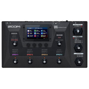 Zoom B6 Multi-Effects Processor for Bass Multieffektgerät E-Bass