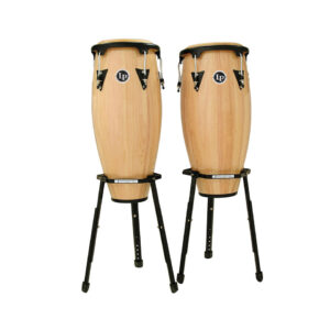 Latin Percussion Aspire LPA647B-AW Wooden Conga Set 11" + 12" Natural