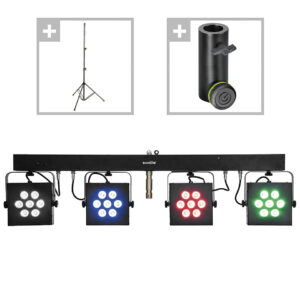 Eurolite LED KLS-3002 Next + Lighting Stand + Reducer Flange