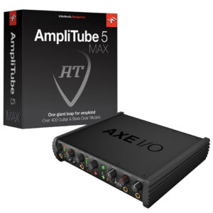 IK Multimedia AXE I/O + AmpliTube 5 MAX Set Audio Interface
