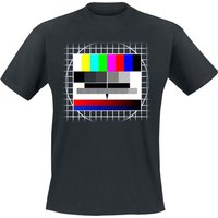 Funshirt T-Shirt - Testbild - S bis 5XL - für Männer - Größe 3XL - schwarz