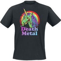 Funshirt T-Shirt - Death Metal - S bis 3XL - für Männer - Größe XXL - schwarz