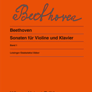 Sonaten für Violine Sonaten für Violine und Klavier I op. 12