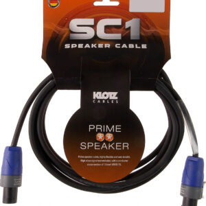 Lautsprecherkabel Klotz SC1-05SW Prime Speakon