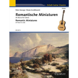 Solospielstücke für Gitarre Romantische Miniaturen