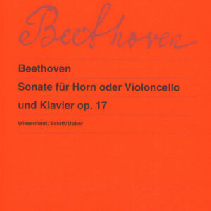 Sonate für Horn oder Violoncello und Klavier op. 17