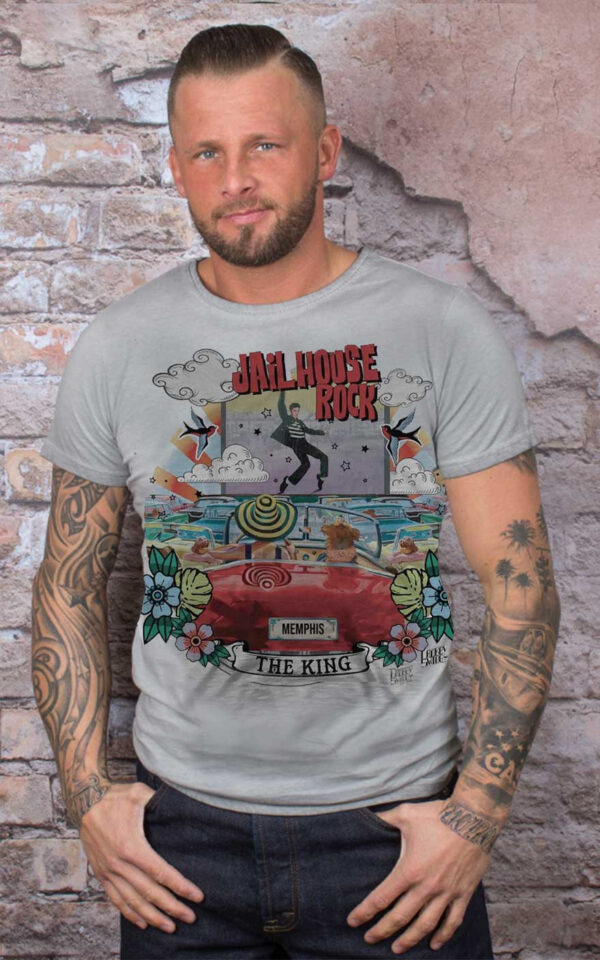 Donkey Swing T-Shirt Elvis - Jailhouse Rock #XL