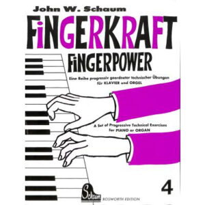 Übungsbuch Klavier Fingerkraft 4