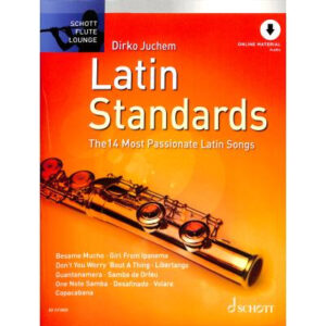 Spielbuch Querflöte Latin Standards