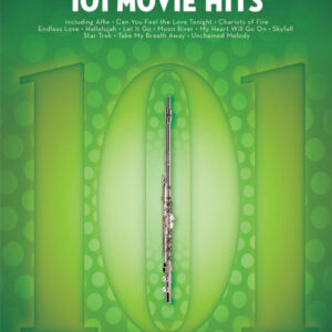 Spielband für Flöte 101 Movie Hits