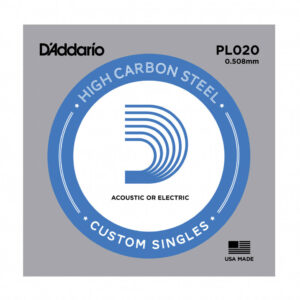Einzelsaite D´Addario Acoustic/Electric PL020