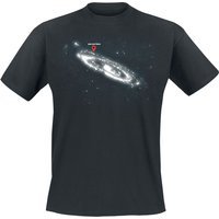 Funshirt T-Shirt - You Are Here - 4XL - für Männer - Größe 4XL - schwarz