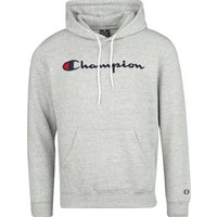 Champion Kapuzenpullover - Hooded Sweatshirt - S bis XXL - für Männer - Größe XXL - grau meliert