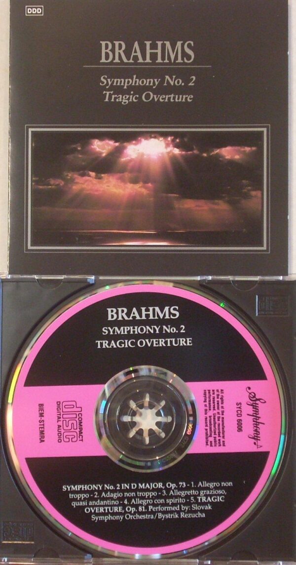 Brahms - Brahms. Symphony No.2 & Tragic Overture.