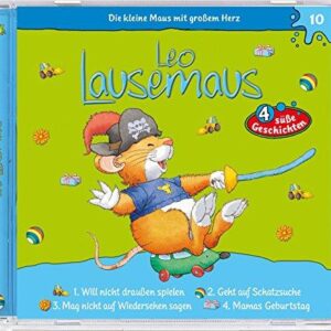 Leo Lausemaus ...will nicht draußen sein / ...geht auf Schatzsuche [Audio CD] Leo Lausemaus