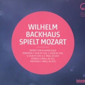 Werke für Klavier Solo [Audio CD] BackhausWilhelm MozartWolfgang Amadeus