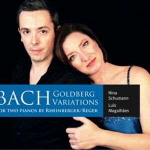 Goldberg-Variationen für Zwei Klaviere [Audio CD] Nina Schumann Luis Magalhaes Johann Sebastian Bach None