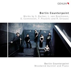 Berlin Counterpoint - Werke für Bläser und Klavier von Poulenc Beethoven Barber u.a