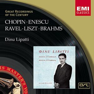 Klaviersonaten/Walzer [Audio CD] LipattiDinu Chopin Liszt Ravel Brahms Johannes
