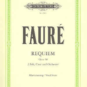 Klavierauszug Requiem d-moll op. 48