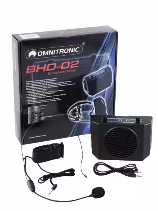 OMNITRONIC BHD-02 G?rtelverst?rker