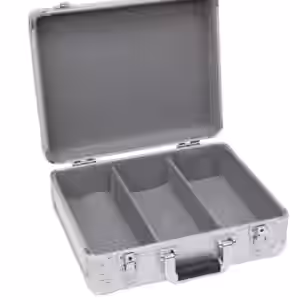 ROADINGER CD-Case ALU Digital-Booking abgerundet sil