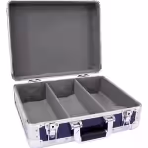 ROADINGER CD-Case ALU Digital-Booking abgerundet bl
