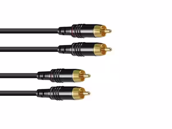 SOMMER CABLE Cinch Kabel 2x2 0